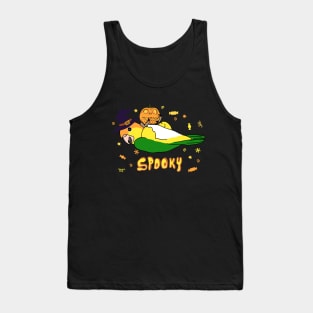 SPOOKY white bellied caique Tank Top